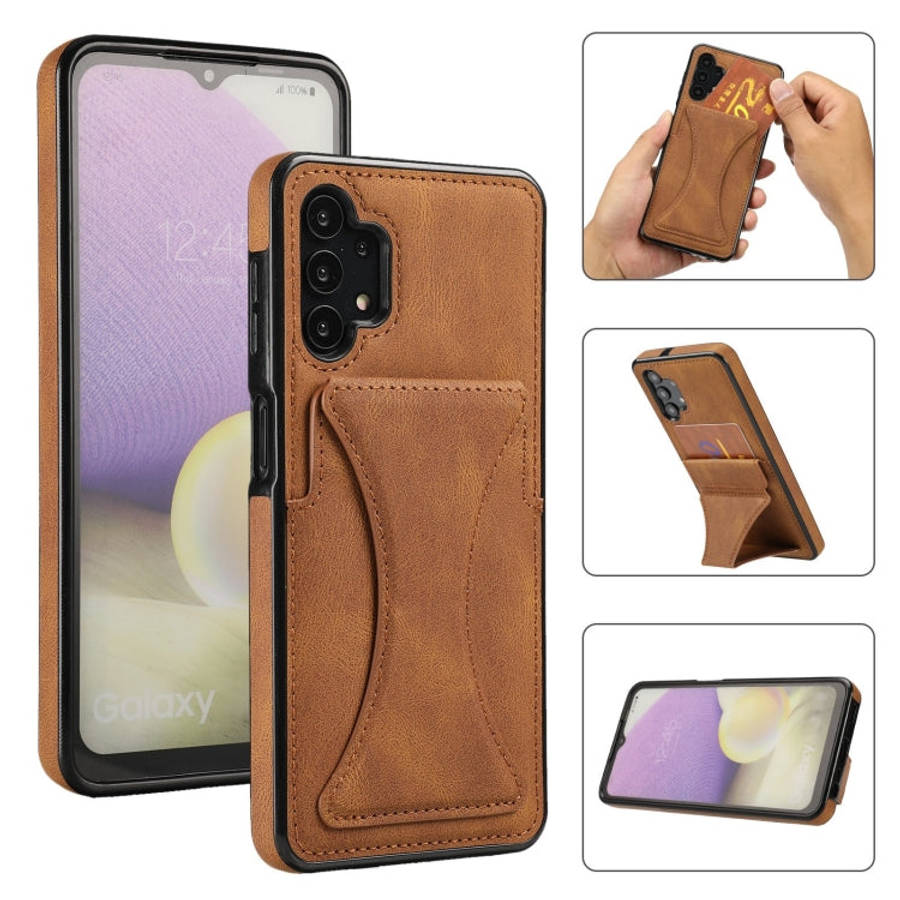 Ultra-thin Shockproof Protective Case with Holder, For Samsung Galaxy A21s, For Samsung Galaxy A3...