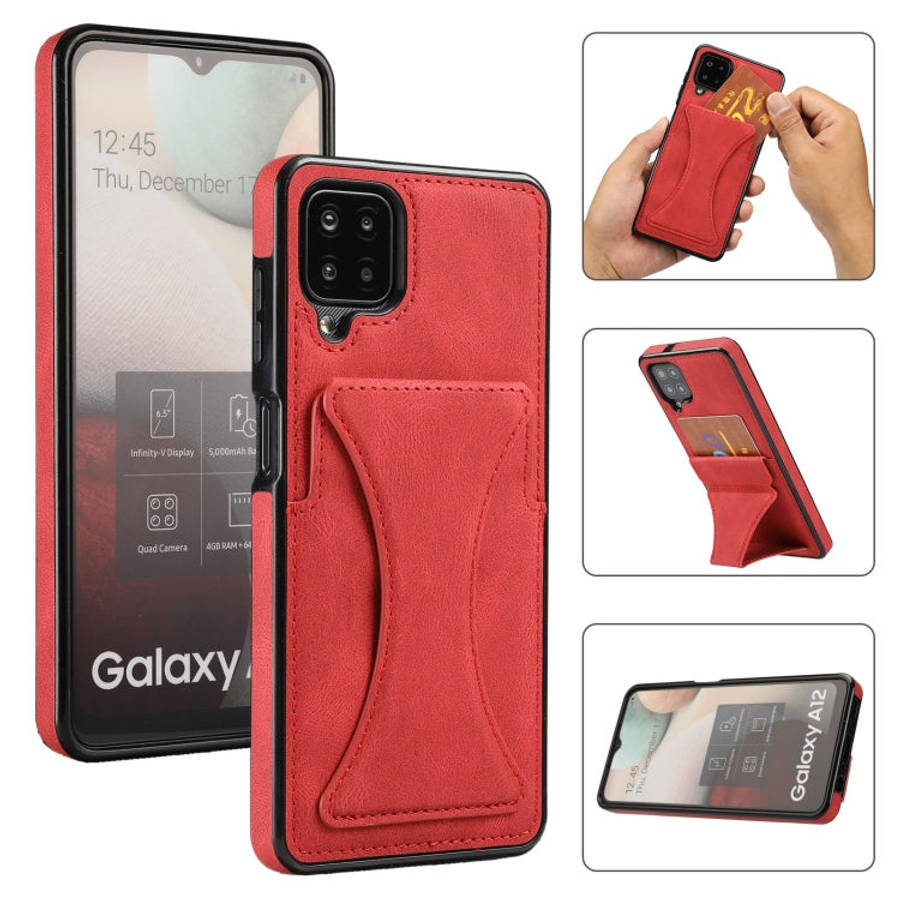 Ultra-thin Shockproof Protective Case with Holder, For Samsung Galaxy A21s, For Samsung Galaxy A3...