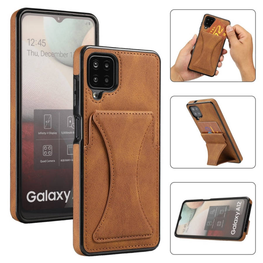Ultra-thin Shockproof Protective Case with Holder, For Samsung Galaxy A21s, For Samsung Galaxy A3...