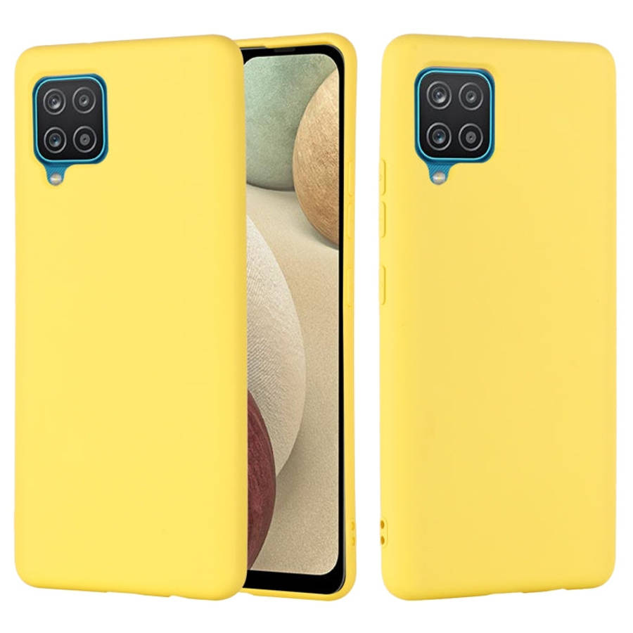Solid Color Liquid Silicone Dropproof Full Coverage Protective Case, For Samsung Galaxy A22 4G, F...