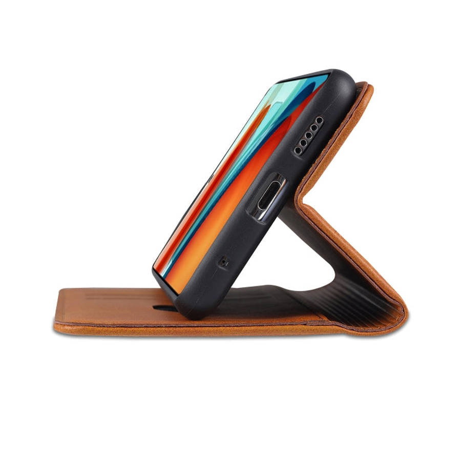 AZNS Magnetic Calf Texture Horizontal Flip Leather Case with Card Slots & Holder & Wallet, For Xi...