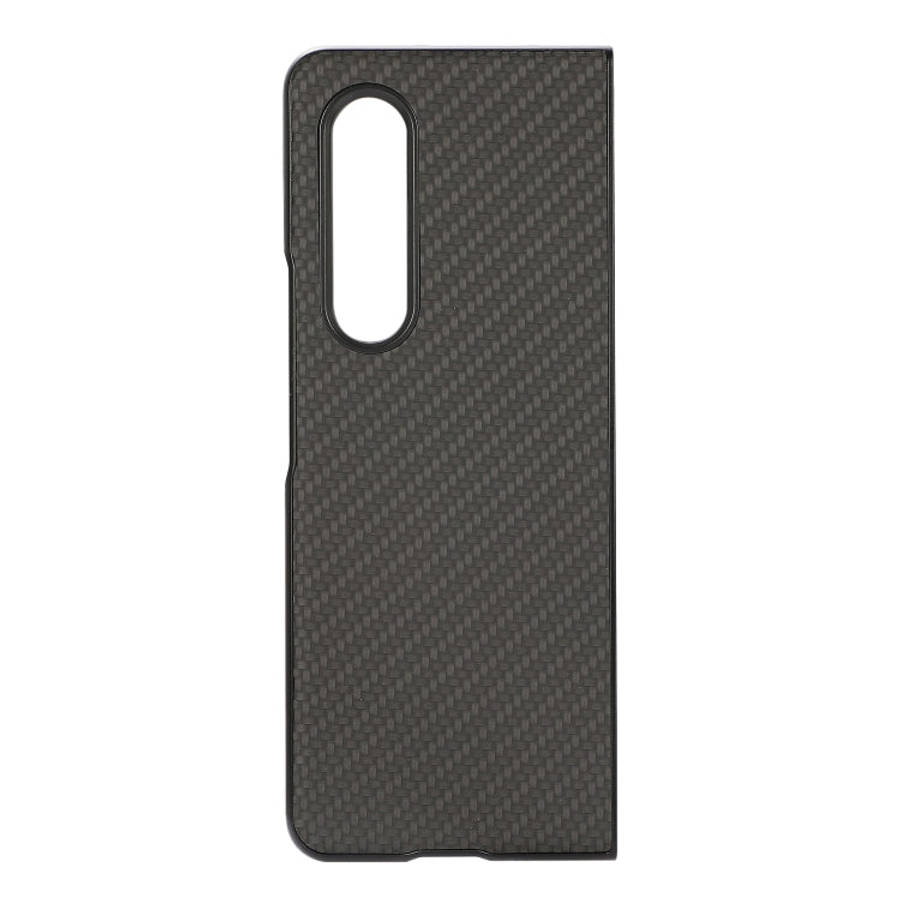 Carbon Fiber Texture Shockproof Protective Case, For Samsung Galaxy Z Fold3 5G
