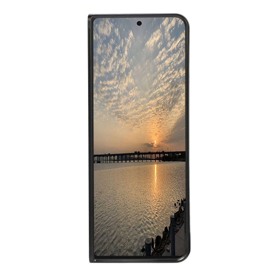 Carbon Fiber Texture Shockproof Protective Case, For Samsung Galaxy Z Fold3 5G