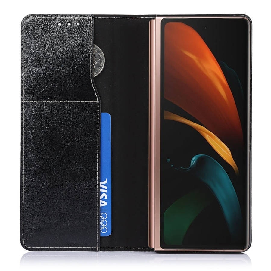 2 In 1 Crazy Horse Texture Split Horizontal Flip Leather Case with Holder & Card Slot, For Samsun...
