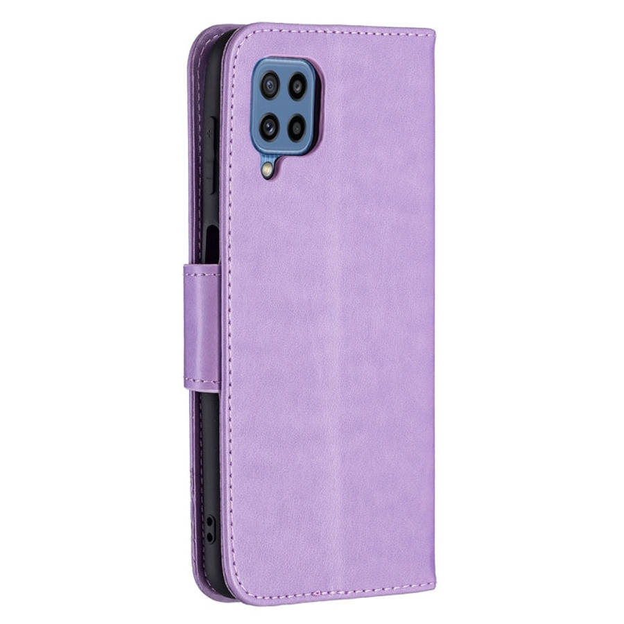 Embossing Two Butterflies Pattern Horizontal Flip PU Leather Case with Holder & Card Slot & Walle...