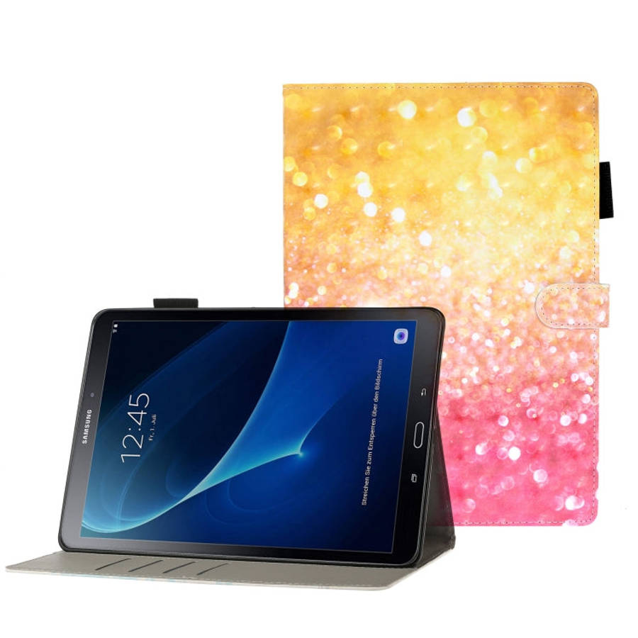 3D Embossing Pattern Horizontal Flip Leather Case with Holder & Card Slots & Wallet, For Galaxy T...
