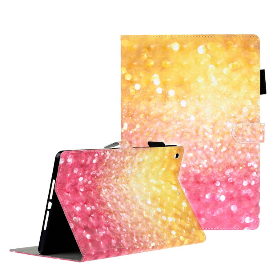3D Embossing Pattern Horizontal Flip Leather Case with Holder & Card Slots & Wallet, For Galaxy T...