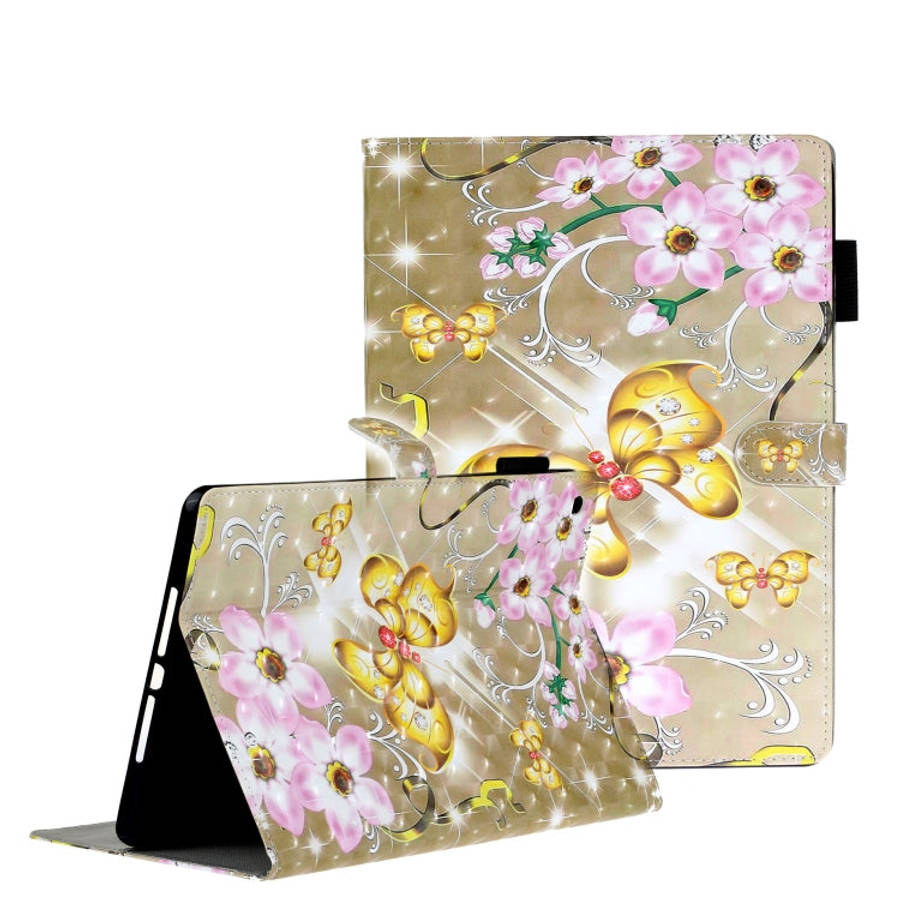 3D Embossing Pattern Horizontal Flip Leather Case with Holder & Card Slots & Wallet, For Galaxy T...