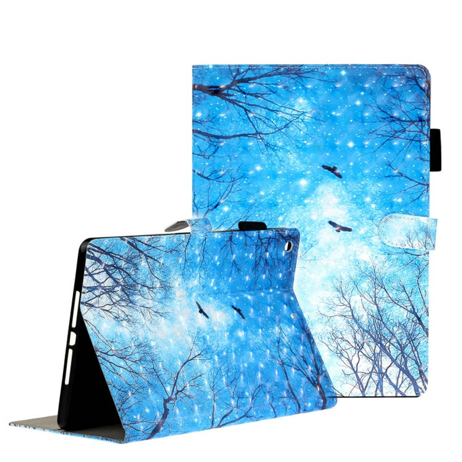 3D Embossing Pattern Horizontal Flip Leather Case with Holder & Card Slots & Wallet, For Galaxy T...