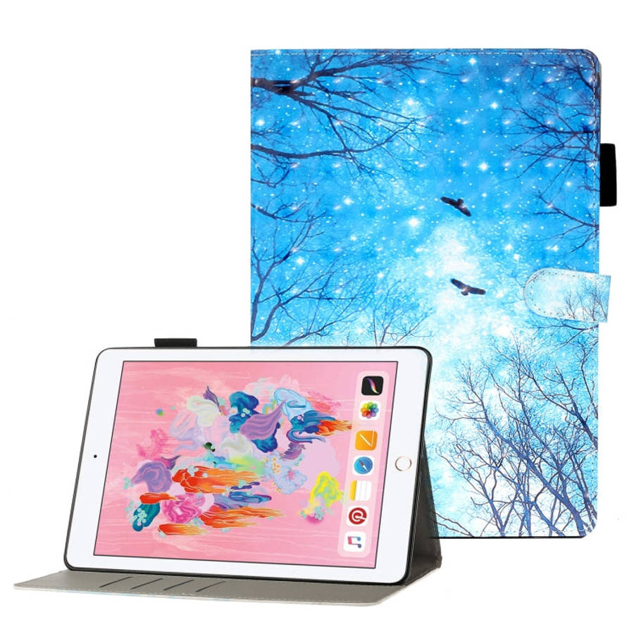 3D Embossing Pattern Horizontal Flip Leather Case with Holder & Card Slots & Wallet, For Galaxy T...
