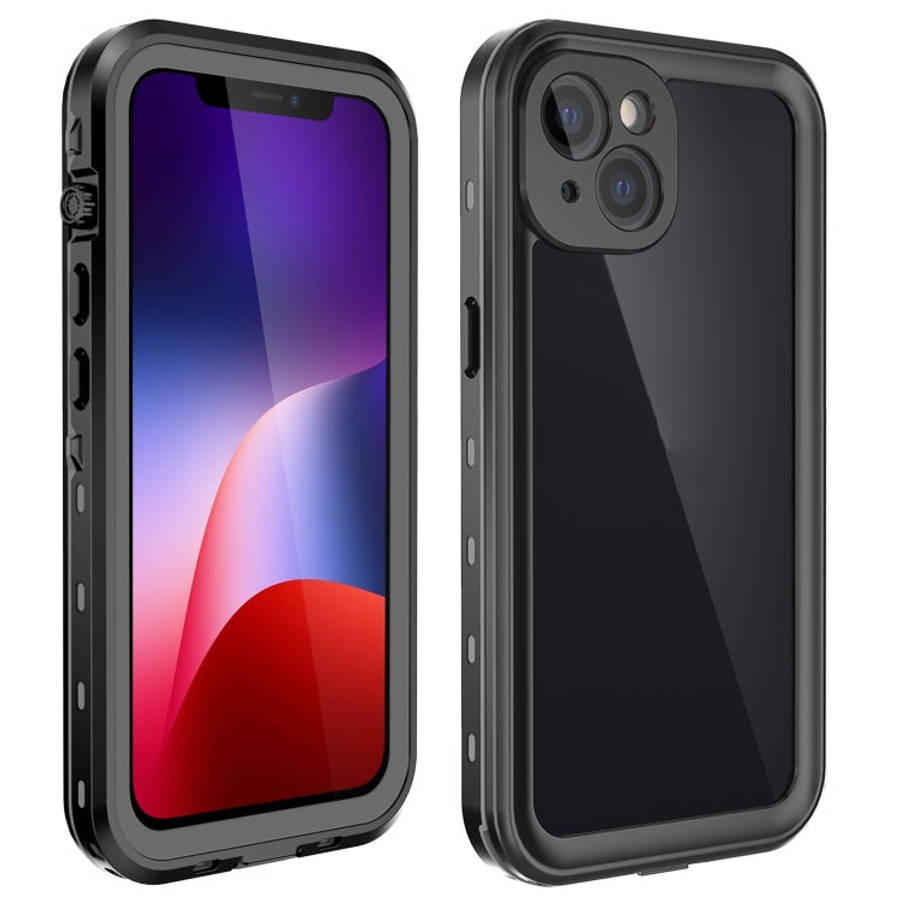 RedPepper Transparent Dot Shockproof Waterproof PC + TPU Protective Case, For iPhone 13, For iPho...