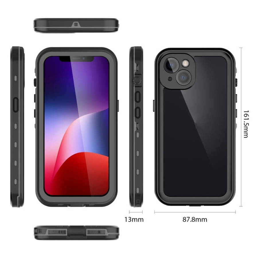 RedPepper Transparent Dot Shockproof Waterproof PC + TPU Protective Case, For iPhone 13, For iPho...