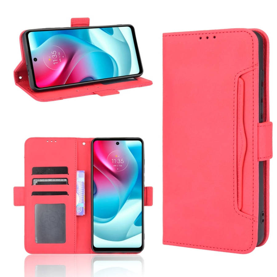 Skin Feel Calf Pattern Horizontal Flip Leather Case with Holder & Card Slots & Photo Frame, For M...