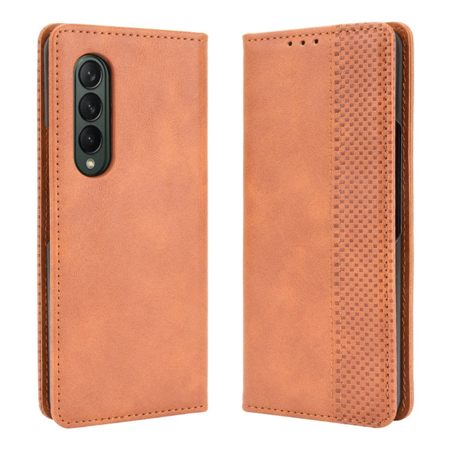 Magnetic Buckle Retro Pattern Horizontal Flip Leather Case with Holder & Card Slot & Wallet, For ...