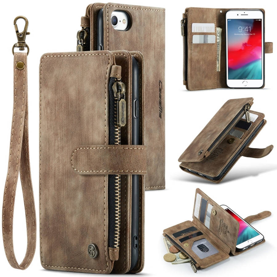 CaseMe-C30 PU + TPU Multifunctional Horizontal Flip Leather Case with Holder & Card Slot & Wallet...