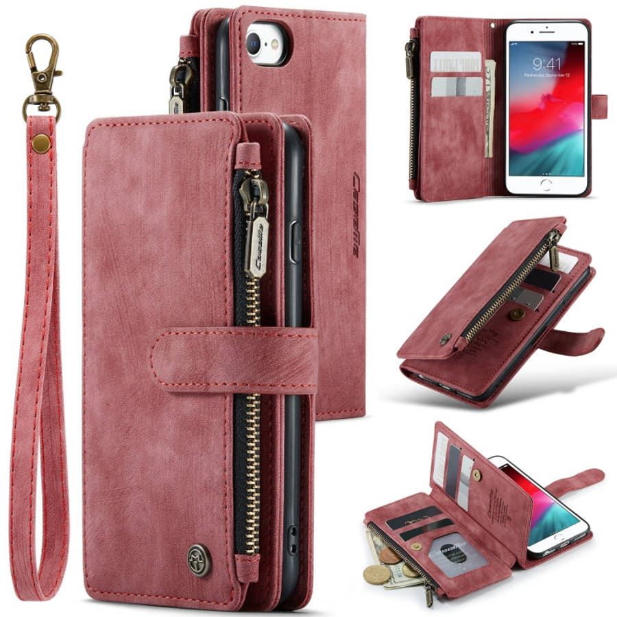 CaseMe-C30 PU + TPU Multifunctional Horizontal Flip Leather Case with Holder & Card Slot & Wallet...