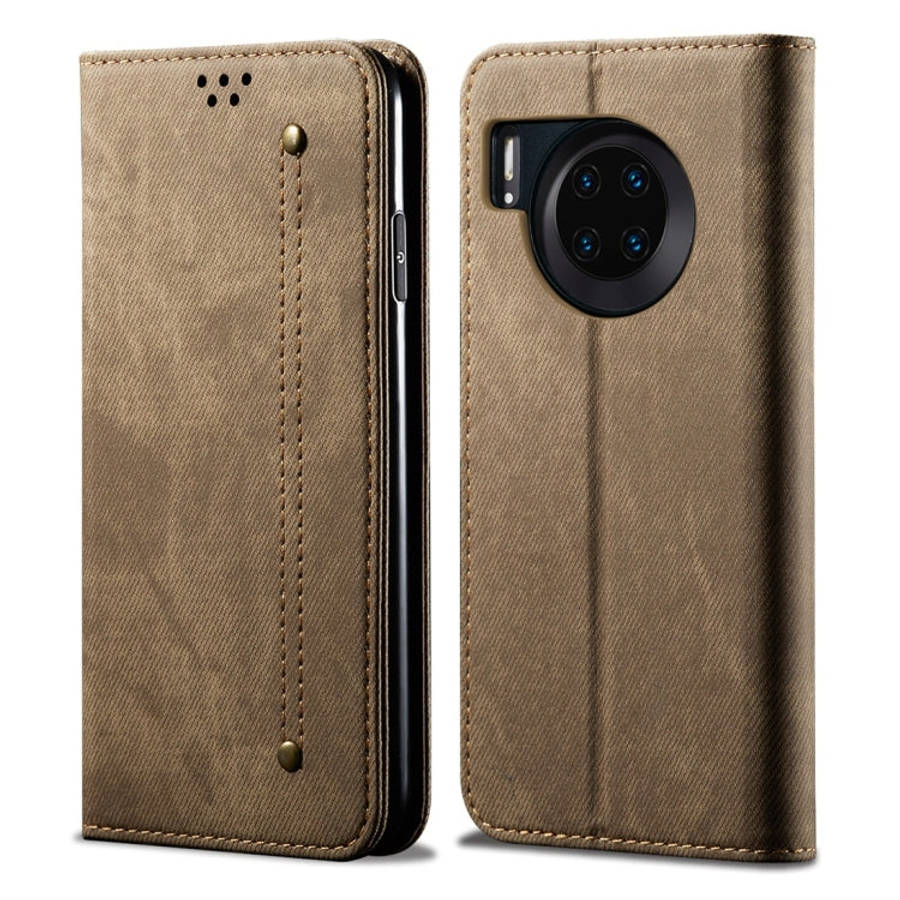 Denim Texture Casual Style Horizontal Flip Leather Case with Holder & Card Slots & Wallet, For OP...