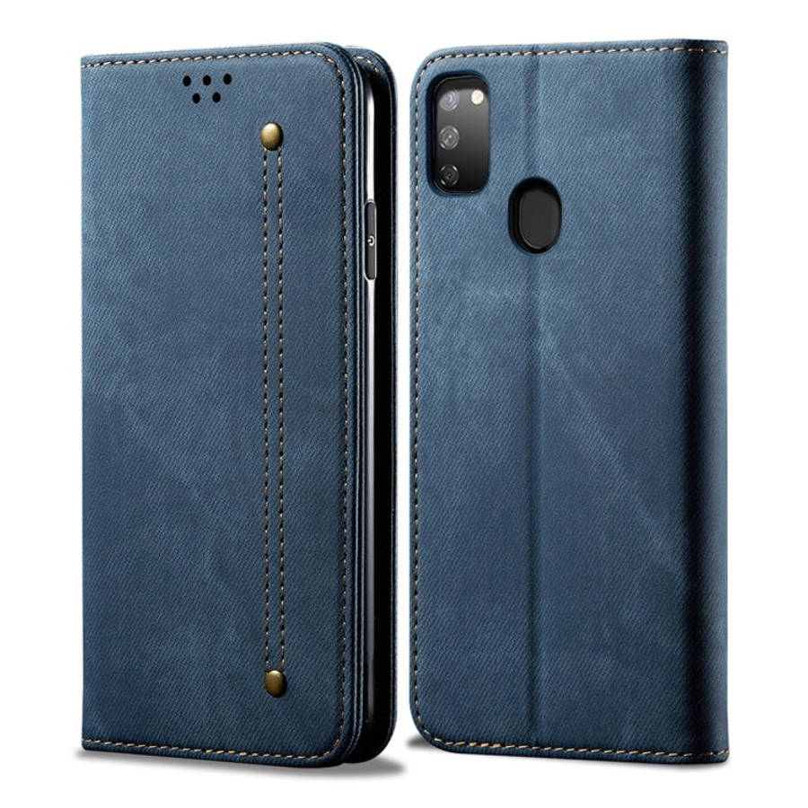 Denim Texture Casual Style Horizontal Flip Leather Case with Holder & Card Slots & Wallet, For Ga...