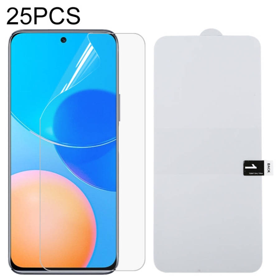 25 PCS Full Screen Protector Explosion-proof Hydrogel Film, For Motorola G Pure (25 PCS), For Nok...