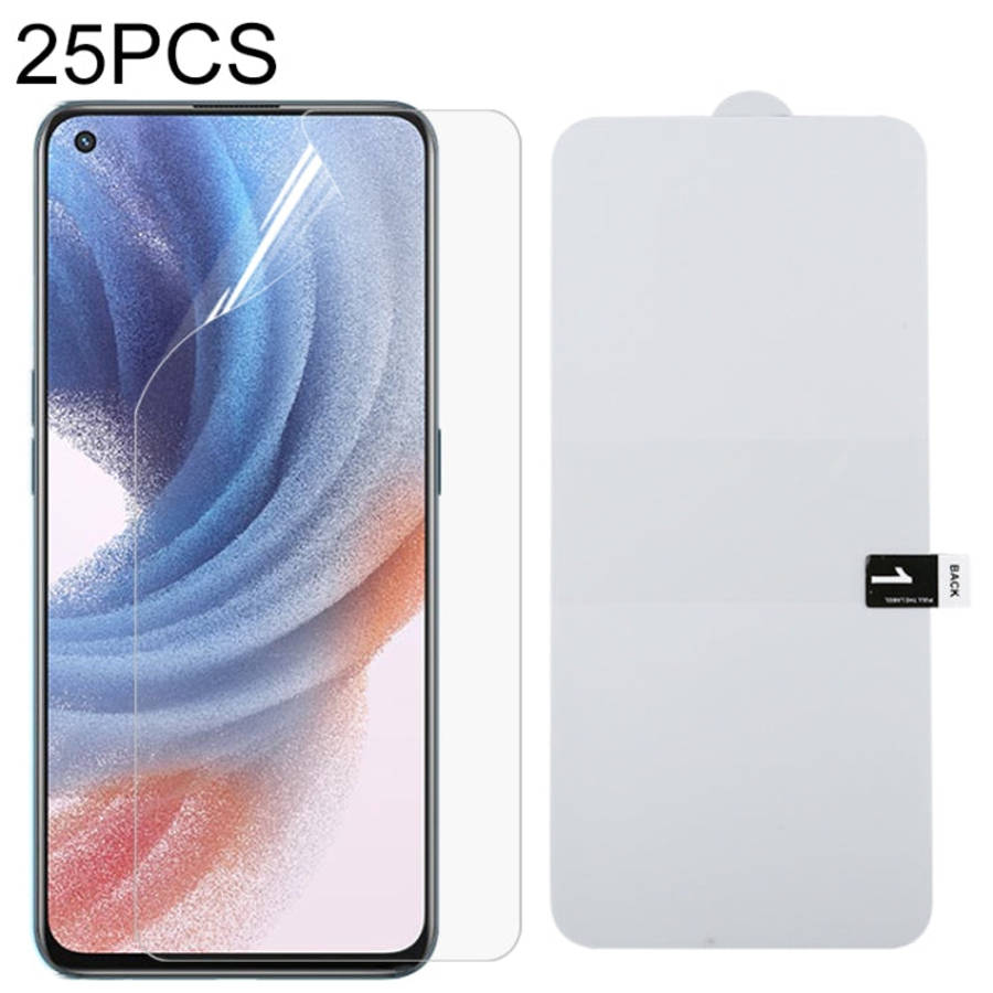 25 PCS Full Screen Protector Explosion-proof Hydrogel Film, For Motorola G Pure (25 PCS), For Nok...