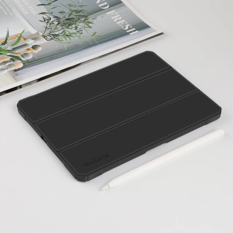 Mutural Pinyue Series Horizontal Flip Tablet Leather Case with Holder & Pen Slot & Sleep / Wake-u...