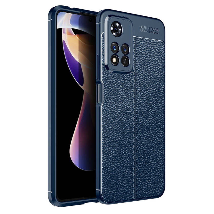 Litchi Texture TPU Shockproof Phone Case, For Xiaomi Redmi Note 11 Pro