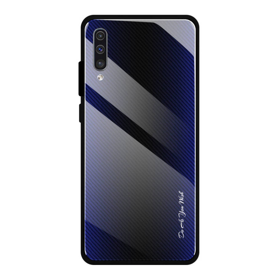 Texture Gradient Glass Protective Case, For Galaxy A50, For Galaxy A80 / A90, For Galaxy Note 9, ...