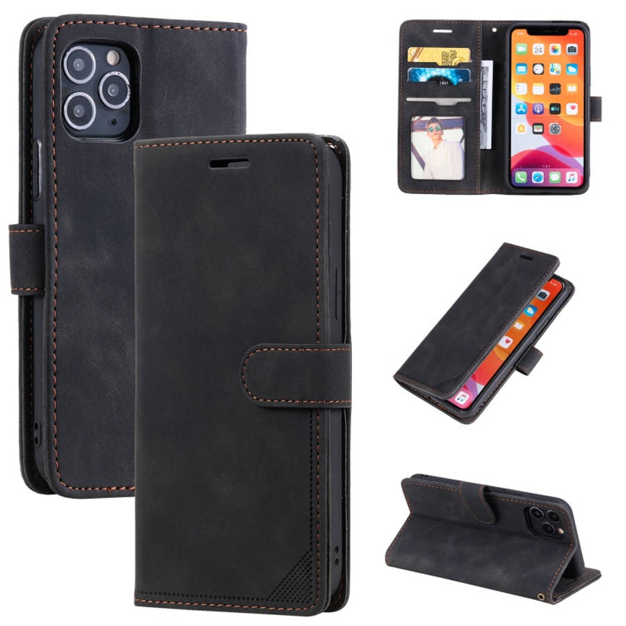 Skin Feel Anti-theft Brush Horizontal Flip Leather Phone Case, For iPhone 11, For iPhone XS Max, ...