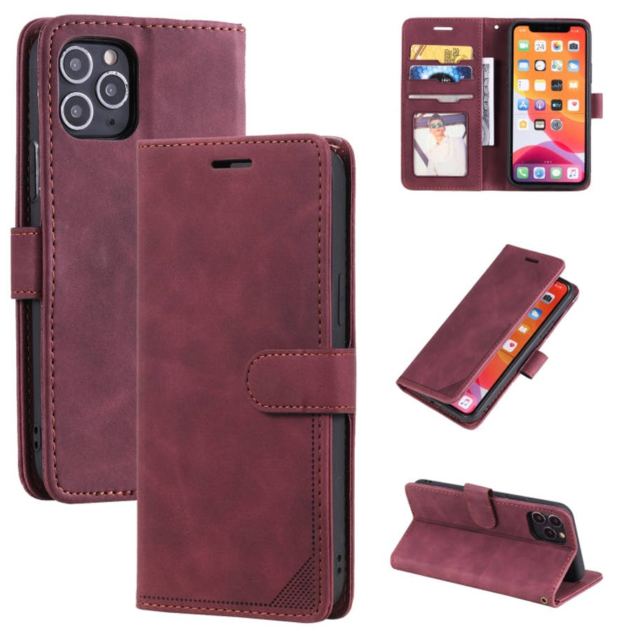 Skin Feel Anti-theft Brush Horizontal Flip Leather Phone Case, For iPhone 11, For iPhone XS Max, ...