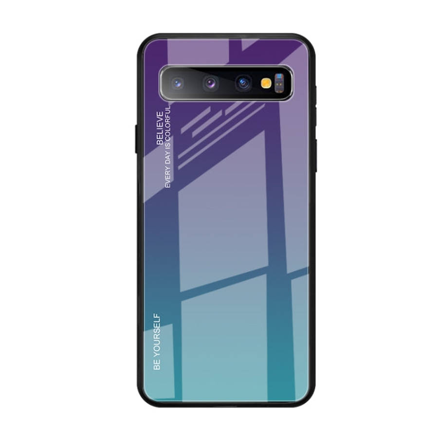 Gradient Color Glass Case, For Xiaomi Mi CC9 Pro, For Galaxy S10 5G, For Xiaomi Mi CC9e, For iPho...