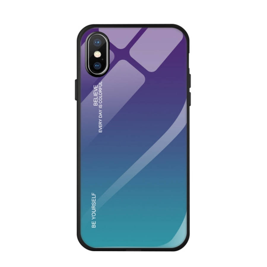 Gradient Color Glass Case, For Xiaomi Mi CC9 Pro, For Galaxy S10 5G, For Xiaomi Mi CC9e, For iPho...