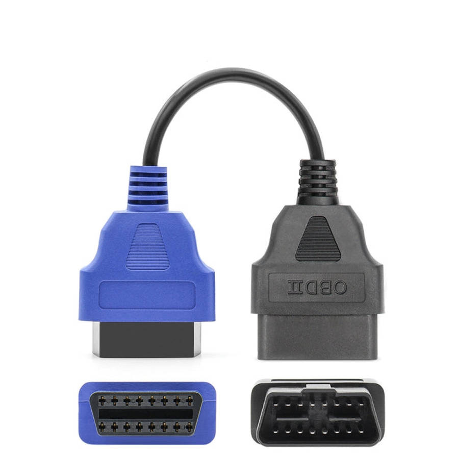 6-color OBD ECU Scan Adapter Cable Bundle for Fiat, 6-color