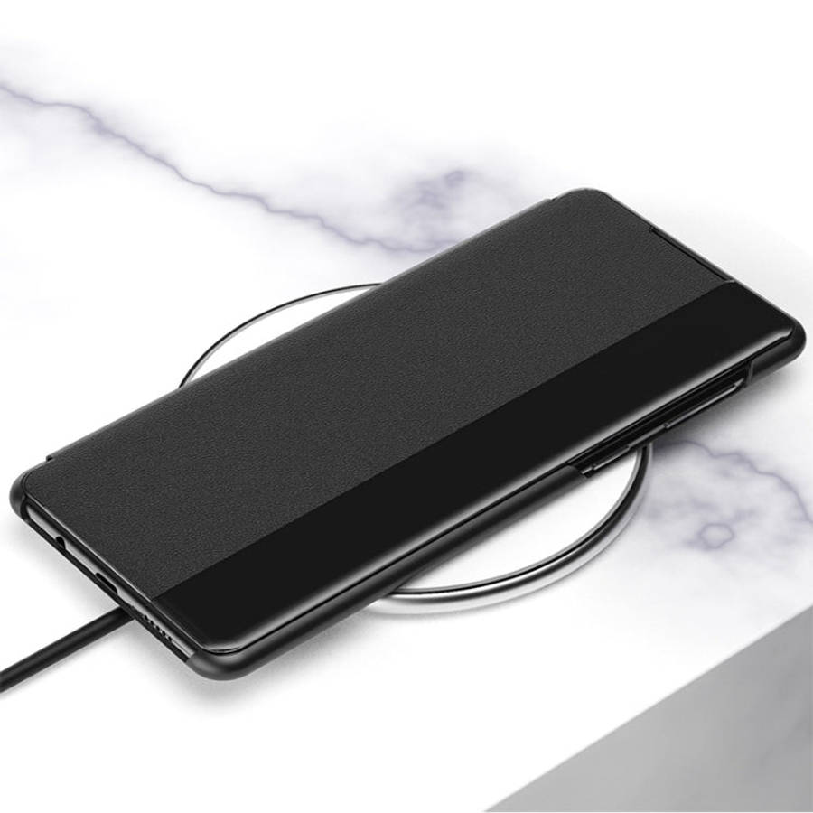 Window View Leather Phone Case, For Xiaomi Redmi Note 11, For Samsung Galaxy S22+ 5G