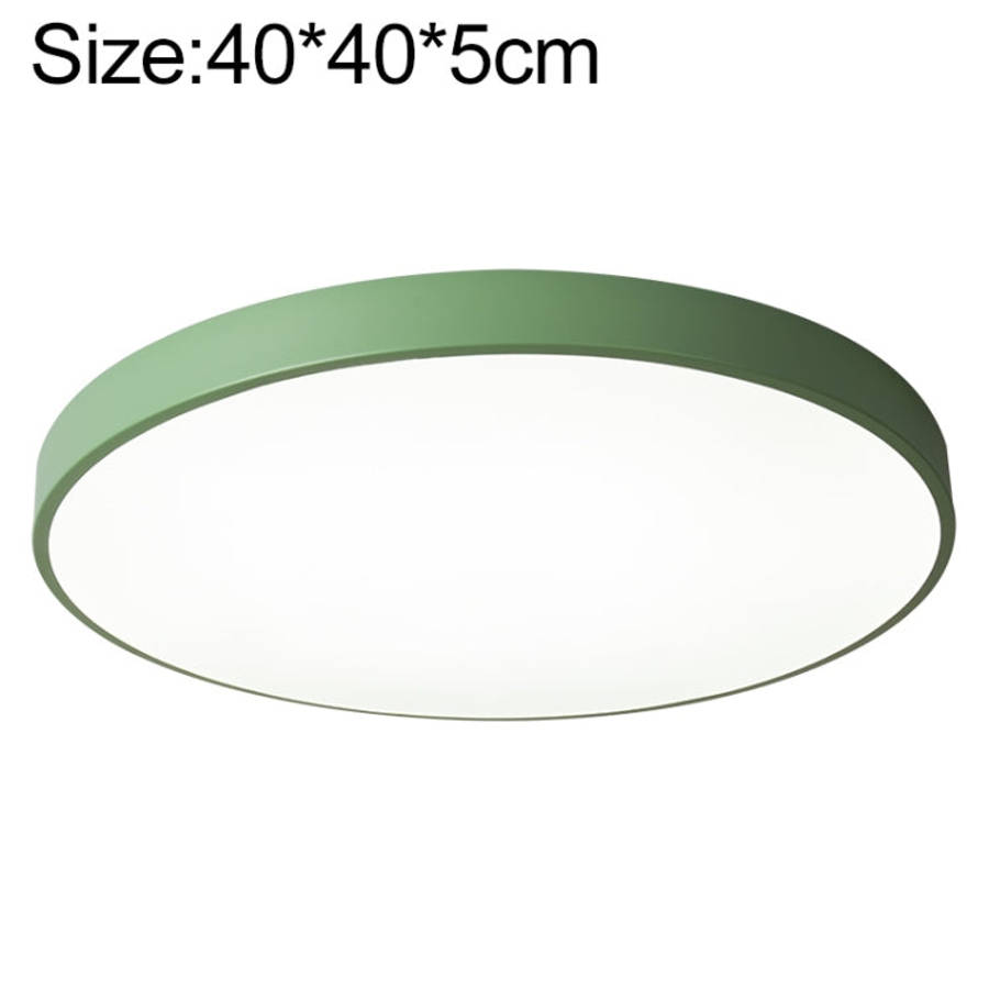 Macaron LED Round Ceiling Lamp, 3-Colors Light, 23cm, 30cm, 40cm, 50cm, 60cm, 78cm