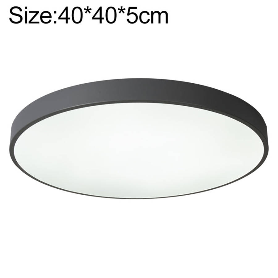 Macaron LED Round Ceiling Lamp, 3-Colors Light, 23cm, 30cm, 40cm, 50cm, 60cm, 78cm