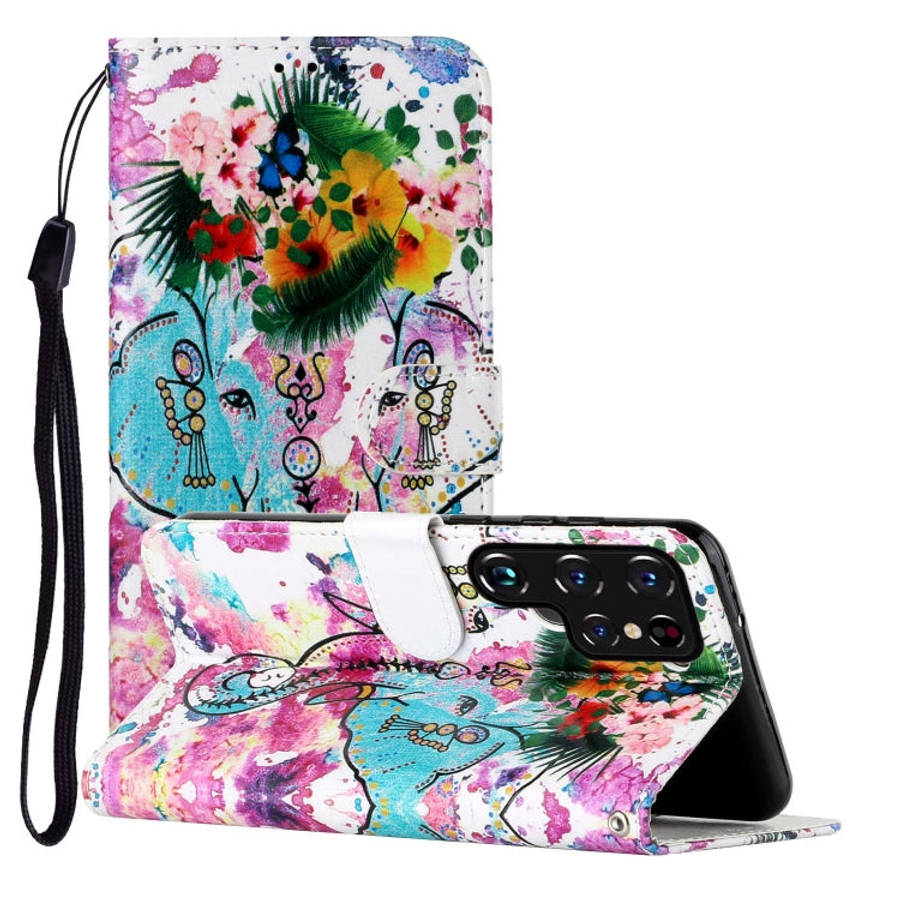Oil Embossed Pattern PU Leather Phone Case, For Samsung Galaxy S22 5G, For Samsung Galaxy S22+ 5G...