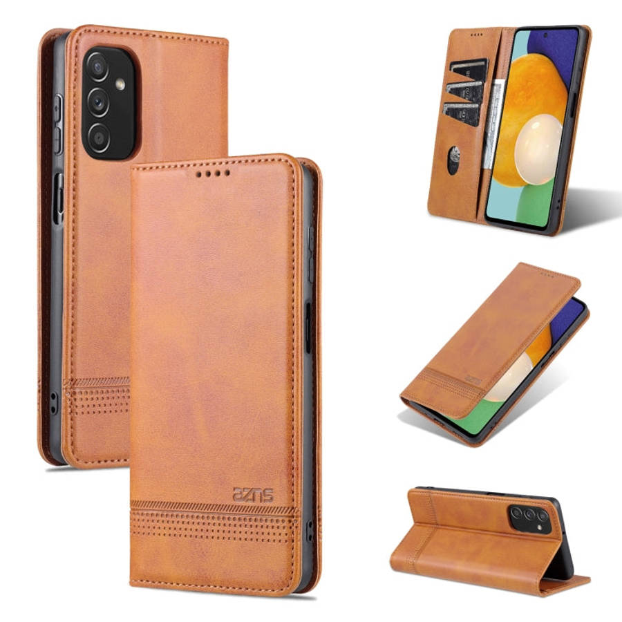 AZNS Magnetic Calf Texture Horizontal Flip Leather Phone Case, For vivo Y71t / V21e 5G, For Samsu...