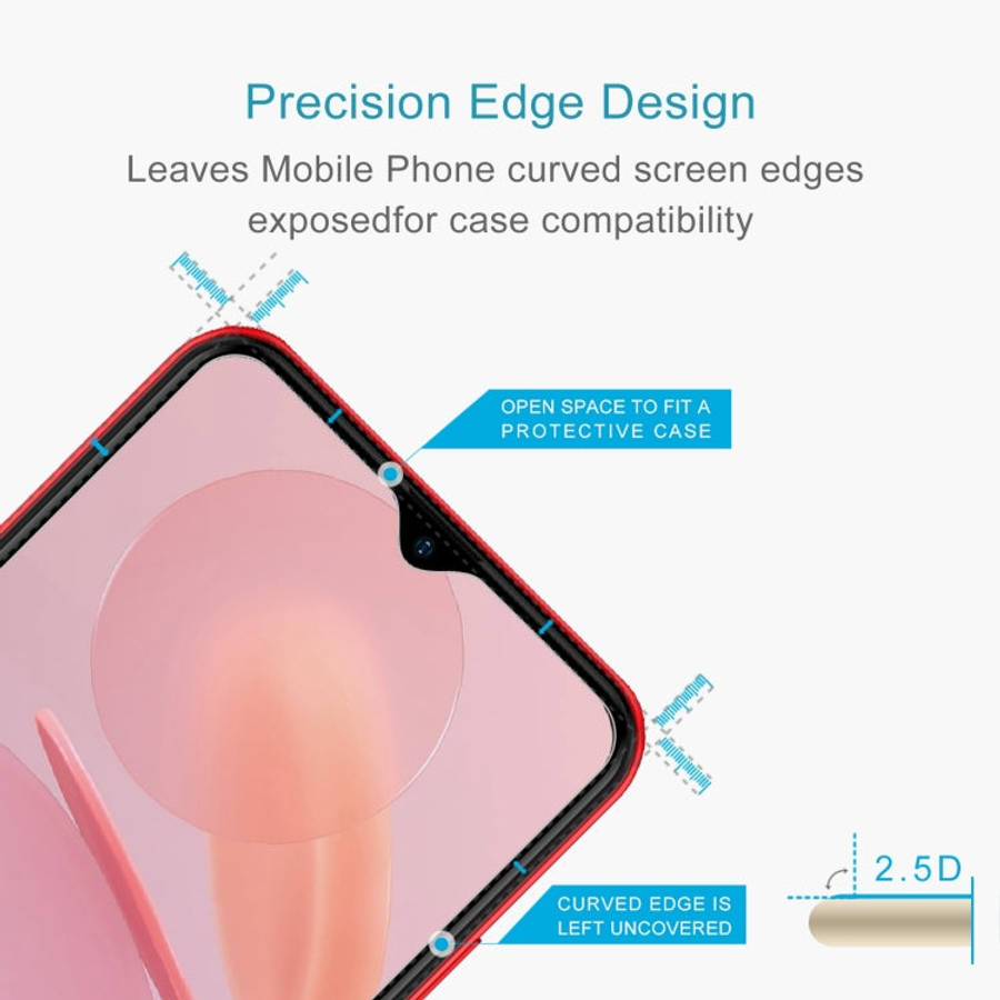 50 PCS 0.26mm 9H 2.5D Tempered Glass Film