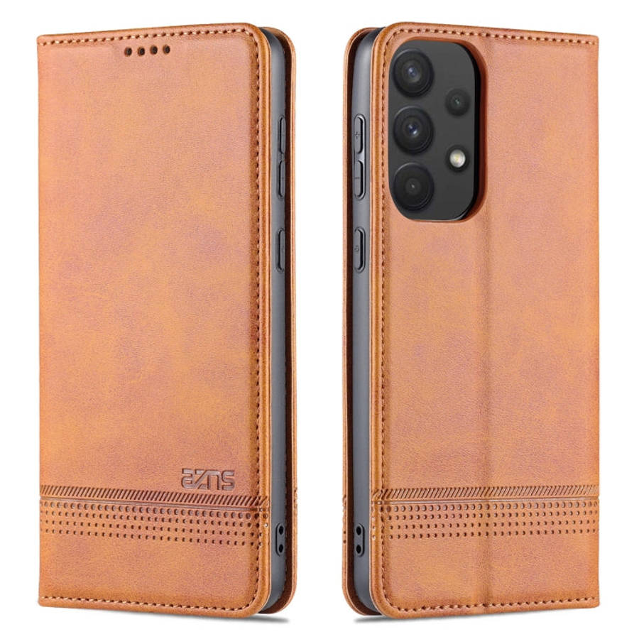 AZNS Magnetic Calf Texture Horizontal Flip Leather Phone Case, For Samsung Galaxy A53 5G