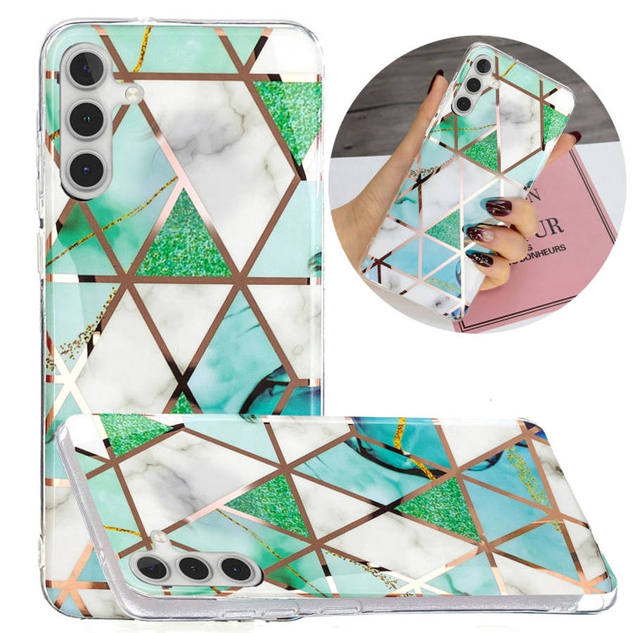 Electroplating TPU Protective Phone Case, For Samsung Galaxy A03s 166mm EU Version, For Samsung G...