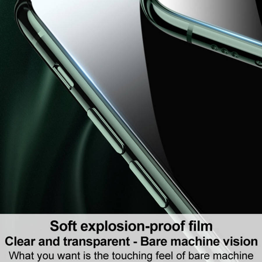 2 PCS imak Curved Full Screen Protector Hydrogel Film Back Protector, For Honor 60, For Honor 60 ...