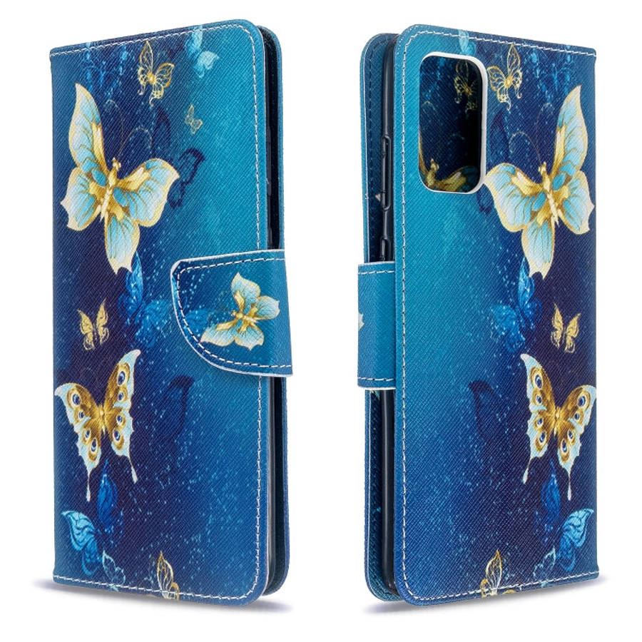 Colored Drawing Pattern Horizontal Flip Leather Case with Holder & Card Slots & Wallet, For Galax...