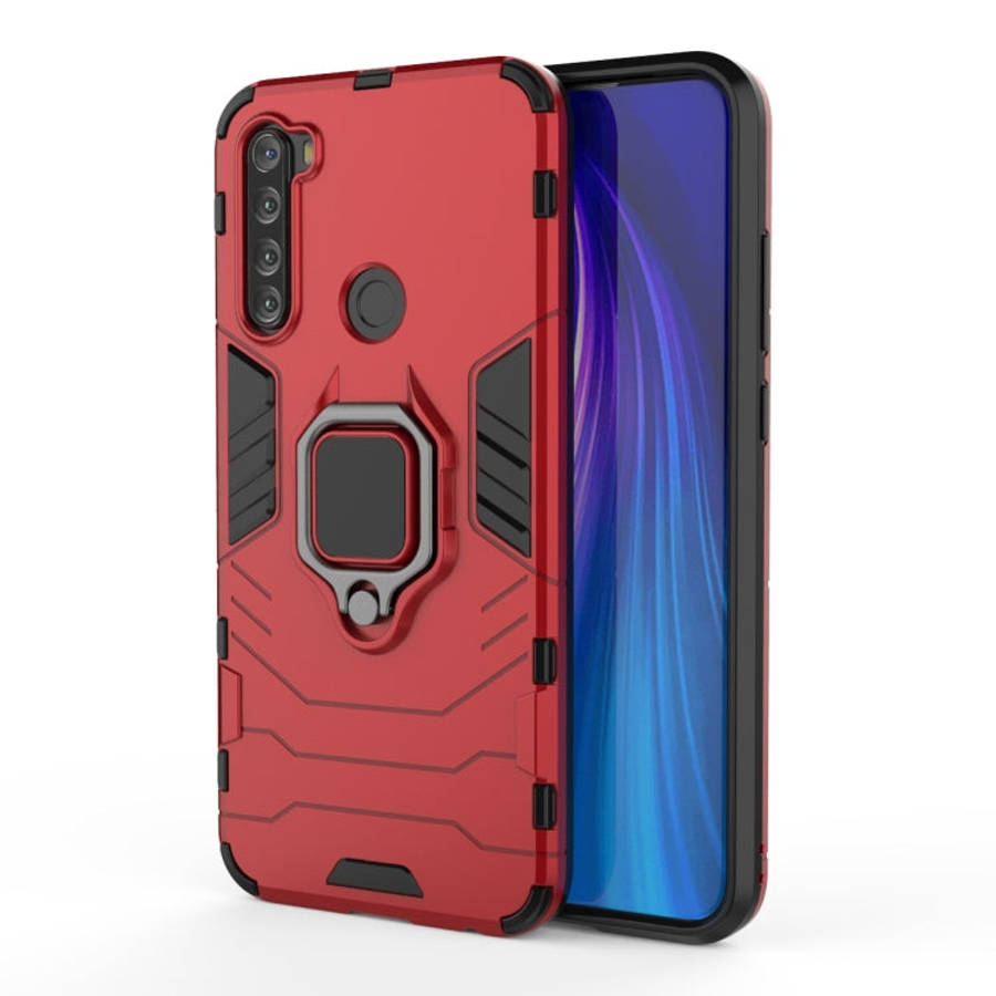 Shockproof PC + TPU Protective Case with Magnetic Ring Holder, For Vivo S5, For Vivo V17 / Y9s / ...