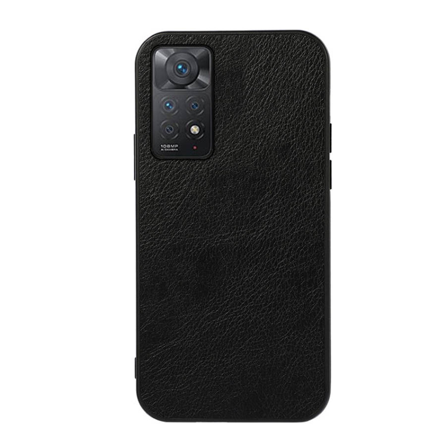 Two-color Litchi Texture Phone Case, For Xiaomi Redmi Note 11 4G Global / Note 11S, For Xiaomi Re...