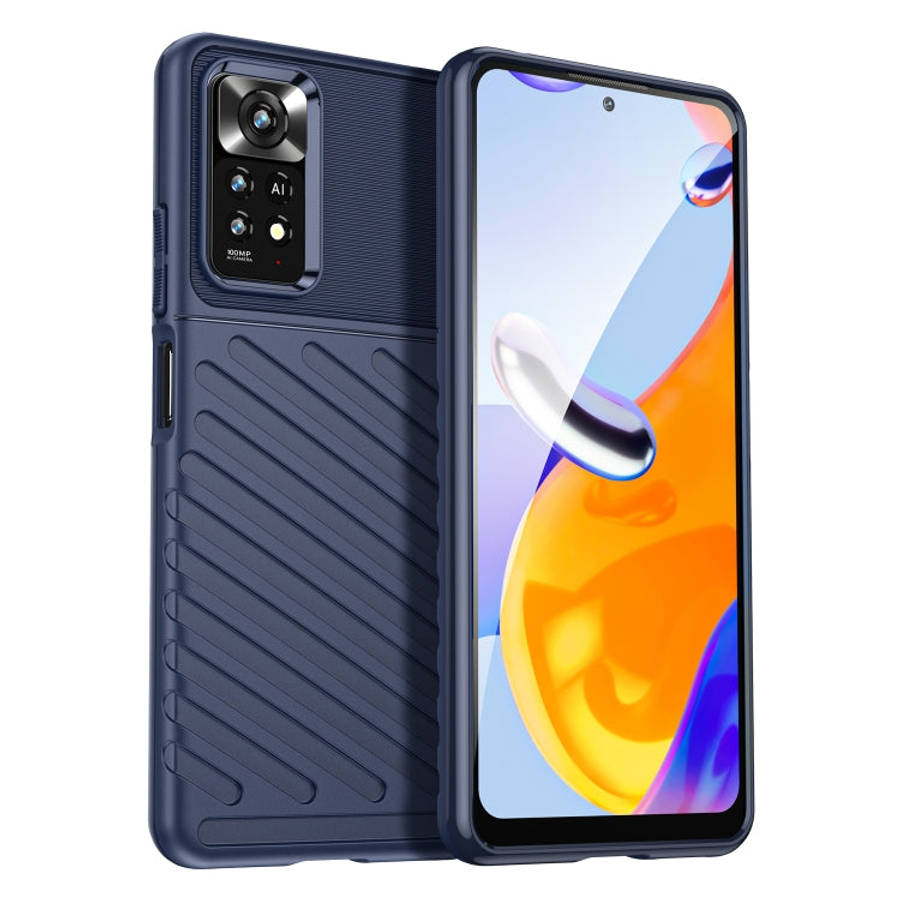 Thunderbolt Shockproof TPU Protective Soft Case, For Xiaomi Redmi Note 11 4G Global / Note 11S, F...