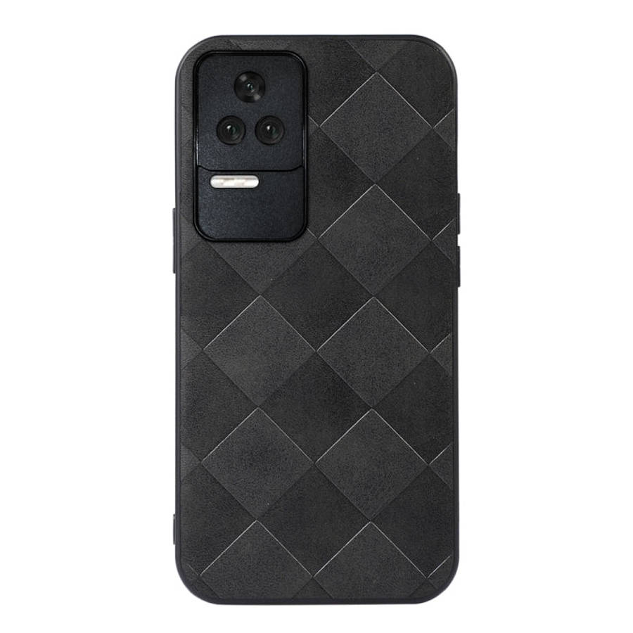 Weave Plaid PU Phone Case, For Xiaomi Redmi K40S 5G, For Xiaomi Redmi Note 11 4G / Note 11S, For ...