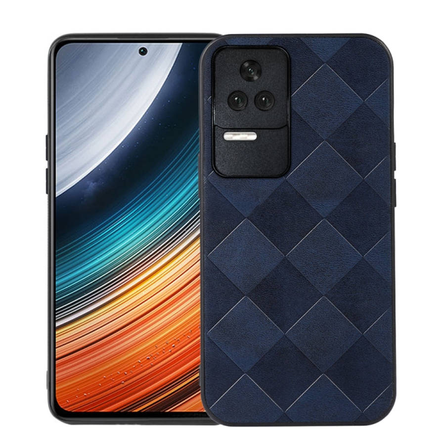 Weave Plaid PU Phone Case, For Xiaomi Redmi K40S 5G, For Xiaomi Redmi Note 11 4G / Note 11S, For ...
