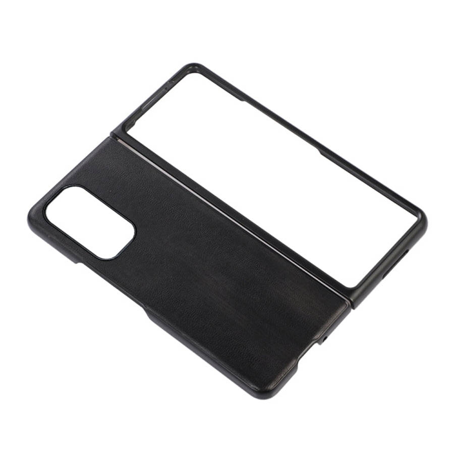 Yellow Cow Texture PU Phone Case, For Xiaomi Mi Mix Fold