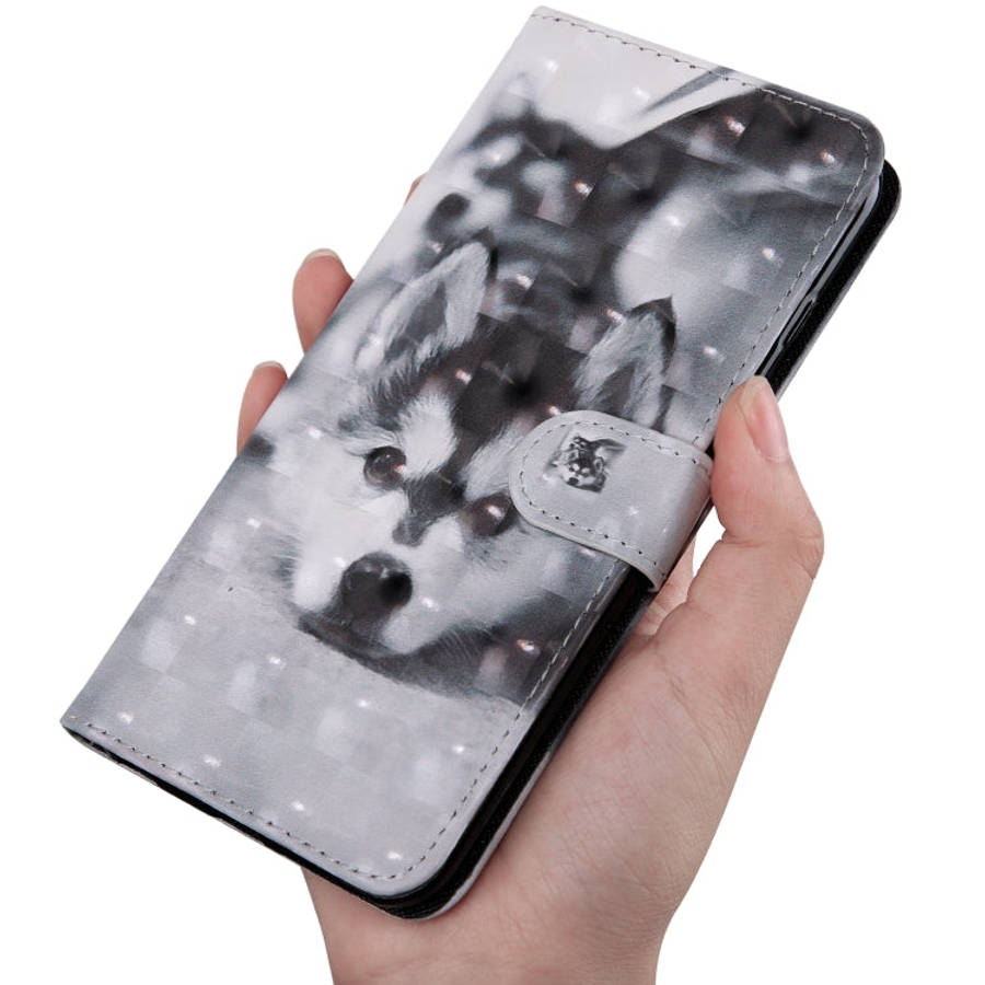 3D Painting Pattern Coloured Drawing Leather Phone Case, For Xiaomi Redmi 10, For Xiaomi Redmi No...