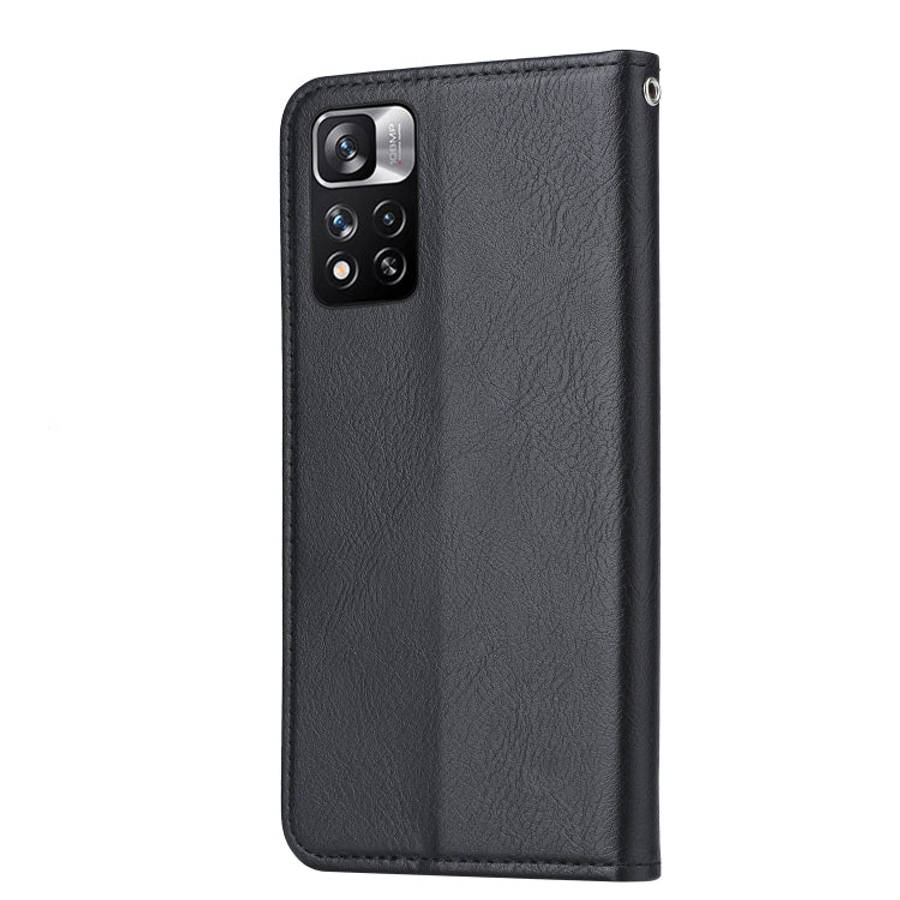 Knead Skin Texture Horizontal Flip Leather Case, For Xiaomi Redmi Note 11 Pro 4G Global, For Xiao...